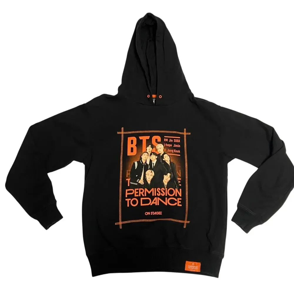 BTS Permission To Dance on Stage Hoodie K Pop Size Large - Picture 1 of 8
